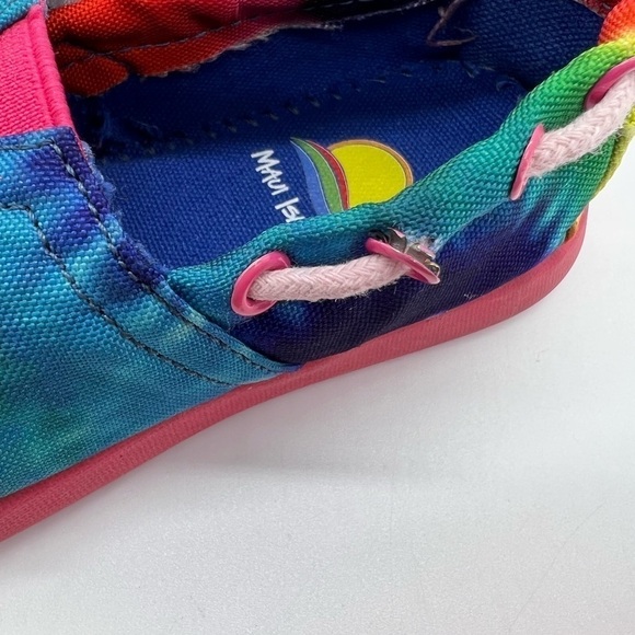 MAUI ISLAND UNISEX BABY TIE DYE SHOES SIZE 6 - Picture 3 of 11